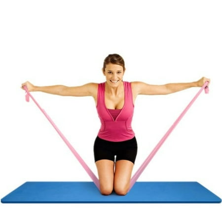 L1.5M Elastic Yoga Stretch Resistance Exercise Fitness Band Theraband Strap Belt